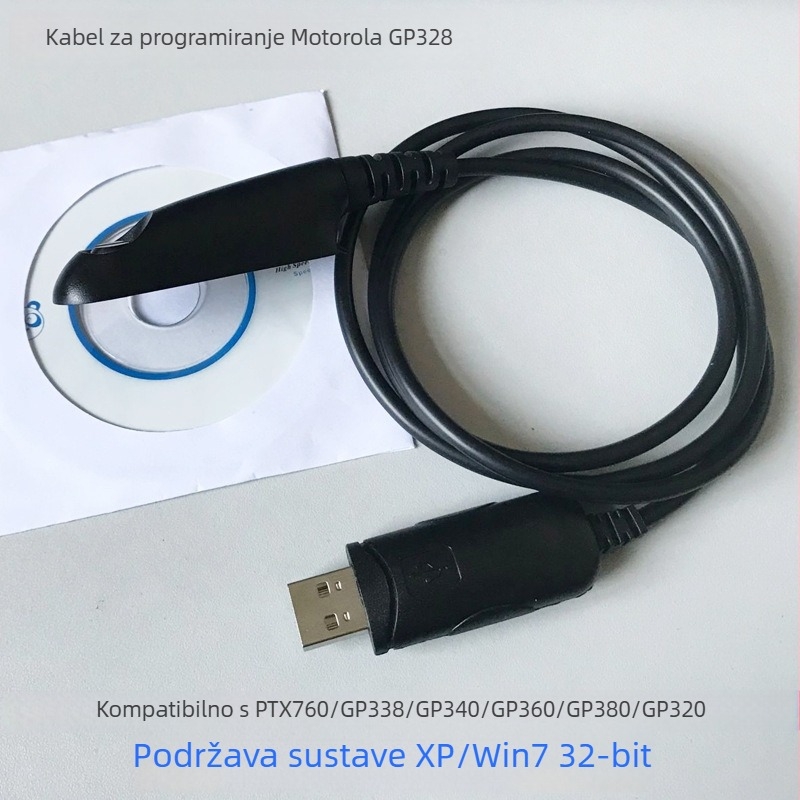 Baofeng GP328 Kabel za programiranje podataka GP328/GP338/PTX760 motocikl interkom