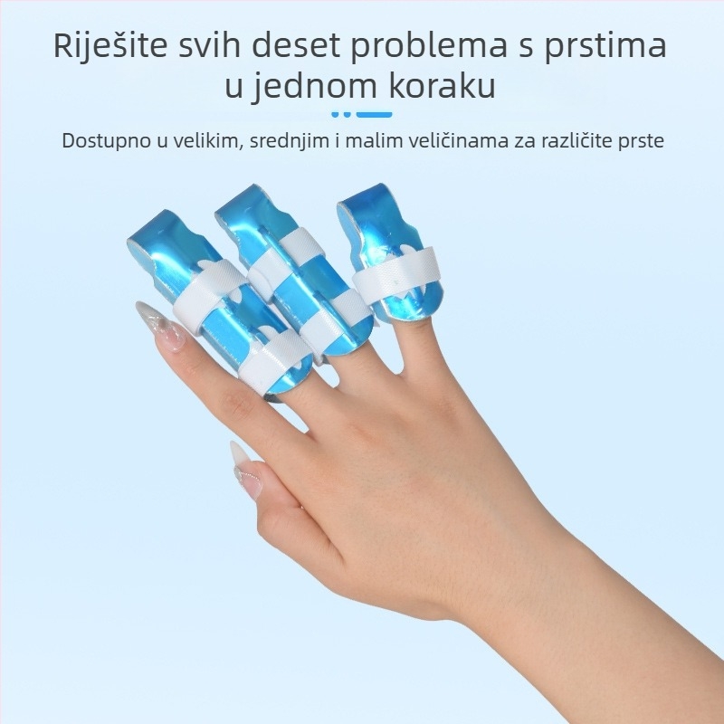 Prstni ortoza za fiksaciju prijeloma – marka Yu Ren, model Two nail panels, proizvođač Hengshui Yuren Medical Devices, standard Jiheng Equipment 20240267