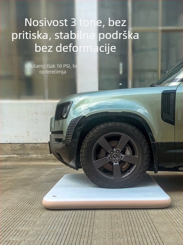 Naduvani kamping madrac, PVC površina, dvostruka konstrukcija, težina 3 kg, vanjska električna pumpa zraka