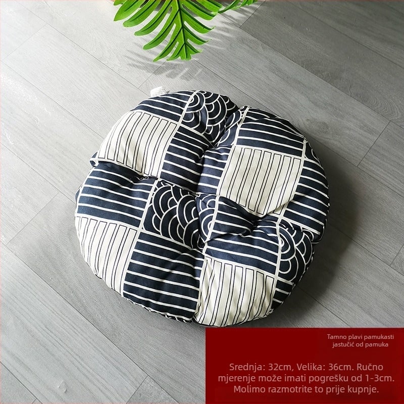 Mačje gnijezdo i kućica, tkano od vlakana cattail i pamuka