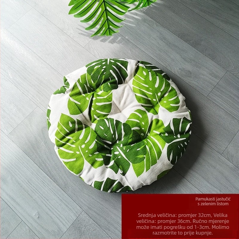 Mačje gnijezdo i kućica, tkano od vlakana cattail i pamuka