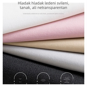 Sigurne kratke hlače za ljeto, lagani materijal, 3/4 duljine, floralni uzorak, pogodne za nošenje kao vanjski komad