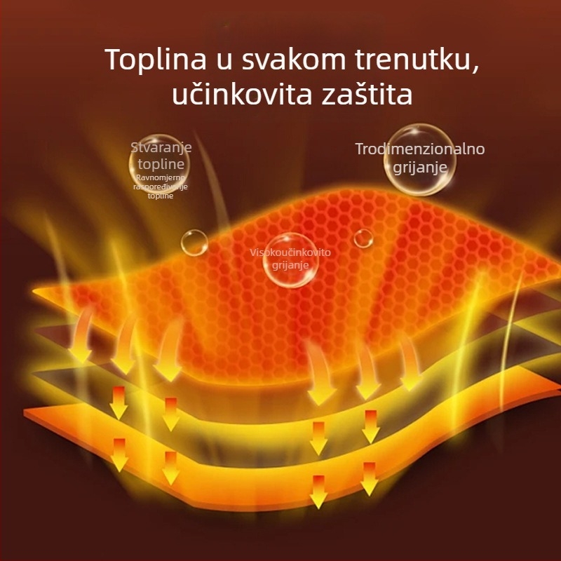 Muški termalni komplet od bambus vlakana | okrugli vrat, dugi rukavi, jednobojan, 251–300 g/m²