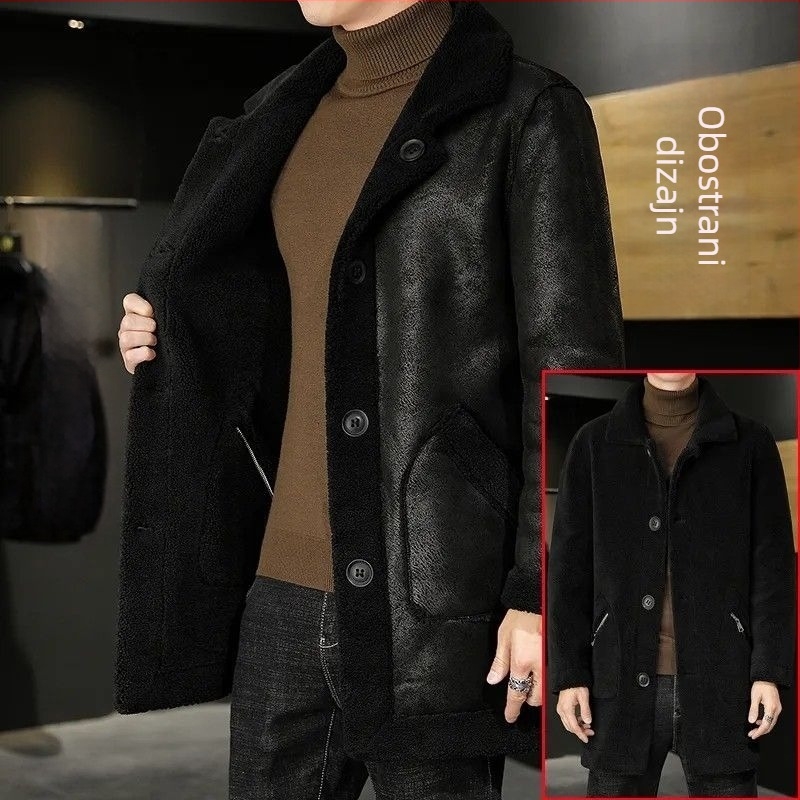 Jakna od korduroja, debeli završetak, jednodijelno kopčanje, ovratnik Turn-down