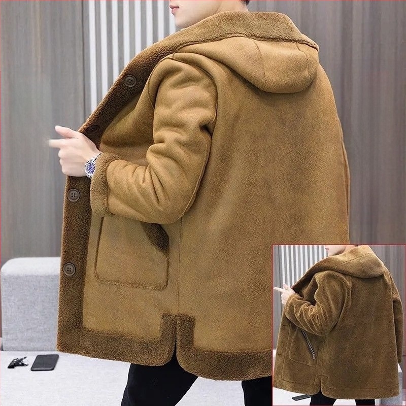 Jakna od korduroja, debeli završetak, jednodijelno kopčanje, ovratnik Turn-down