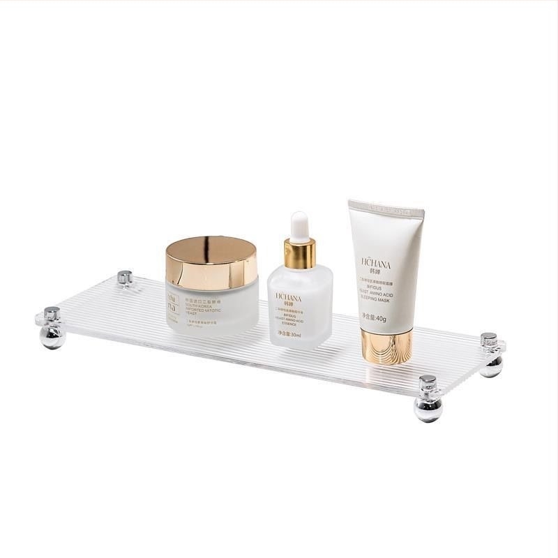 Plastični regaľ za umivaonik, jednodjelni ormarić za kozmetiku, moderan stil