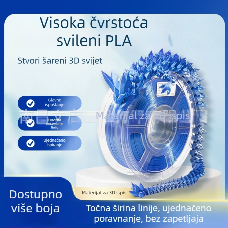 PLA filament za 3D ispis – Jincai Model 02, 1 kg, za ispis velike brzine