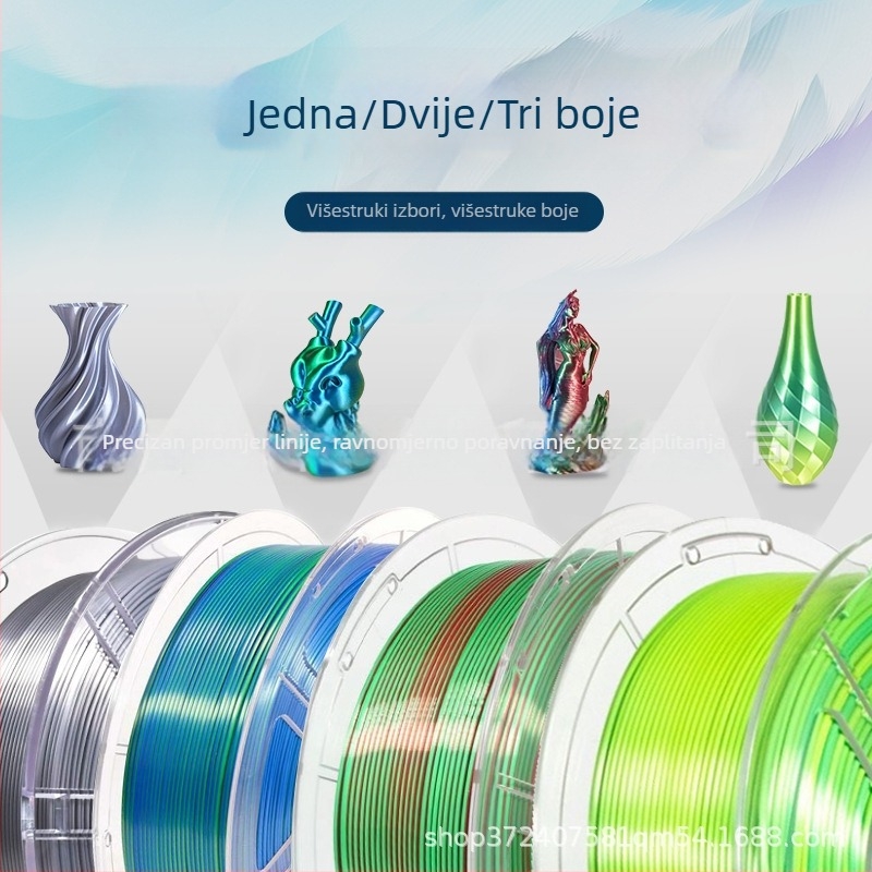 PLA filament za 3D ispis – Jincai Model 02, 1 kg, za ispis velike brzine