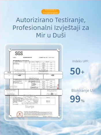 Ženska lagana jakna s UV zaštitom UPF50+, prozračna, lagana, brzo se suši, dugi rukav