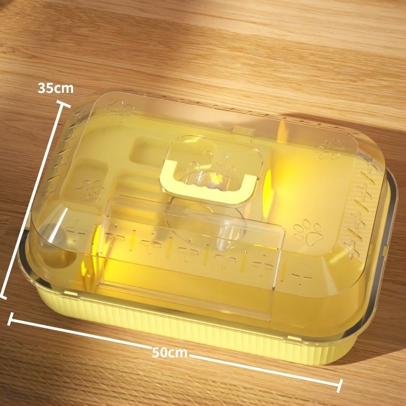 Plastični kavez za hamstera, okruglog oblika, vodootporan, za unutarnju upotrebu