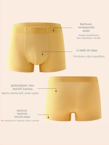 Dječje bokserice za dječake – antibakterijske, prozračne pamuk bokserice, 92% pamuk / 8% elastan, bezšivne, Kategorija A, za djecu iznad 8 godina