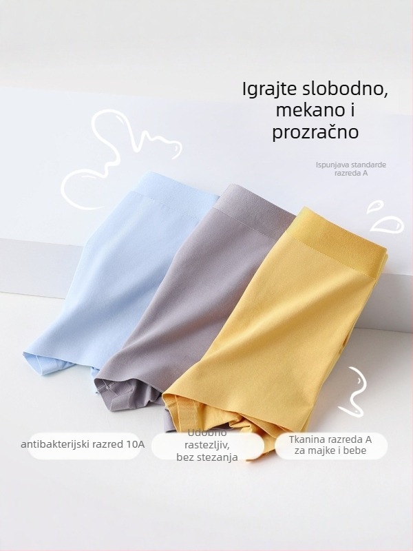 Dječje bokserice za dječake – antibakterijske, prozračne pamuk bokserice, 92% pamuk / 8% elastan, bezšivne, Kategorija A, za djecu iznad 8 godina