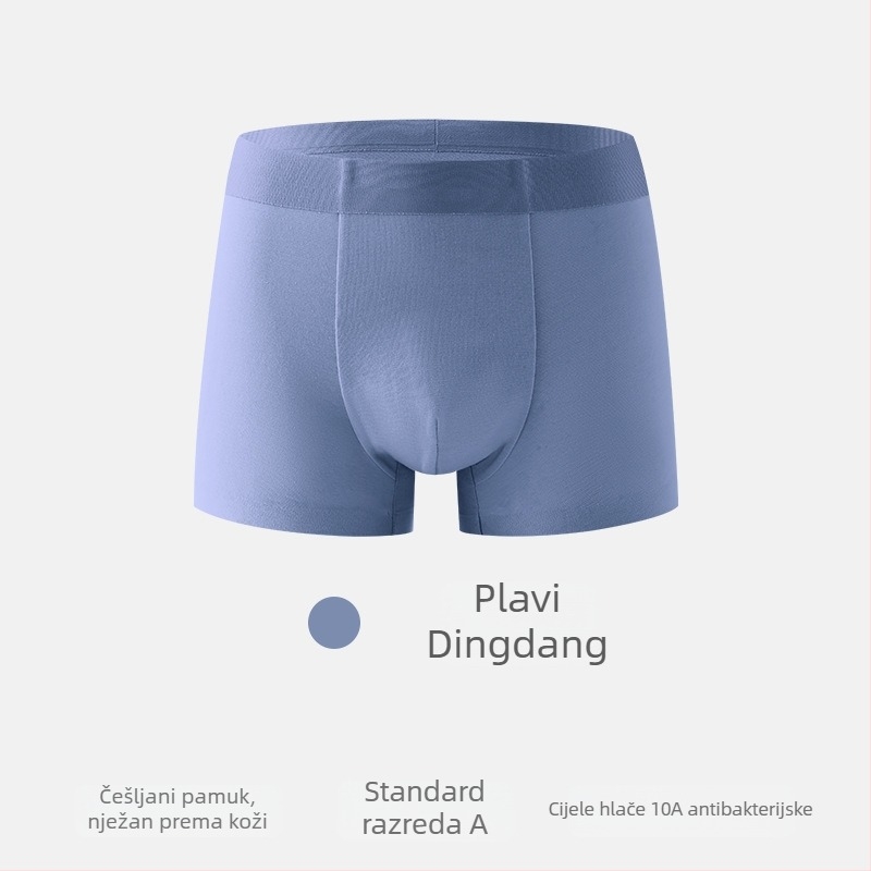 Dječje bokserice za dječake – antibakterijske, prozračne pamuk bokserice, 92% pamuk / 8% elastan, bezšivne, Kategorija A, za djecu iznad 8 godina