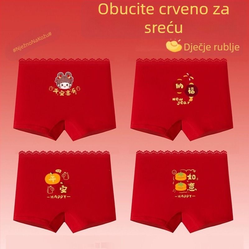 Gaćice za djevojčice, 95% pamuk, Kategorija A, za djecu preko 8 godina