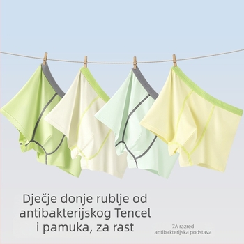 Dječje gaćice od Lyocell, srednji pojas, za djecu 3–8 godina, Lyocell 66.1%