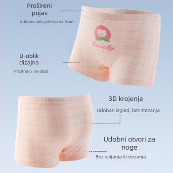 Dječje gaćice – 95% pamuk, Sigurnosna razina A, za novorođenčad (0–1 godina), pakirane u vrećicu, Ljeto 2025