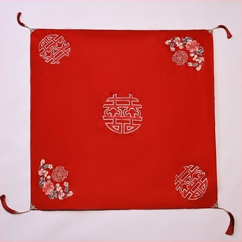 Izšivani satenski headdress za vjenčanje, retro ženski stil, Suzhou, ljeto 2023