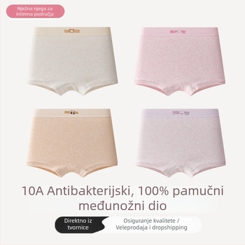Dječje gaćice od pamuka za djevojčice, 96% pamuk, Kategorija A, za djecu 8+ godina (iznad 140 cm)