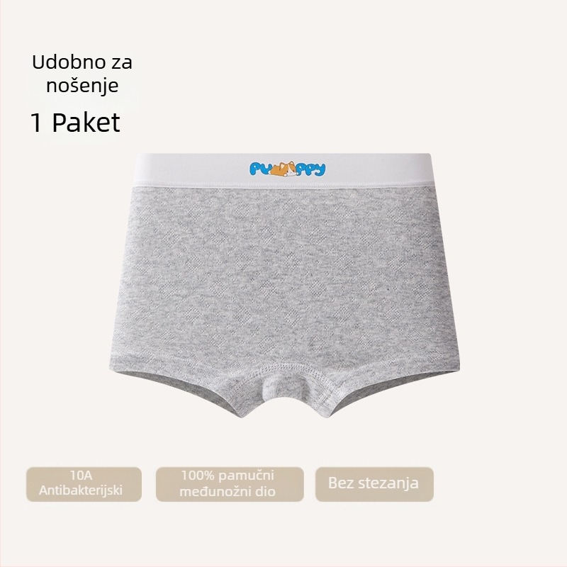 Dječje gaćice od pamuka za djevojčice, 96% pamuk, Kategorija A, za djecu 8+ godina (iznad 140 cm)