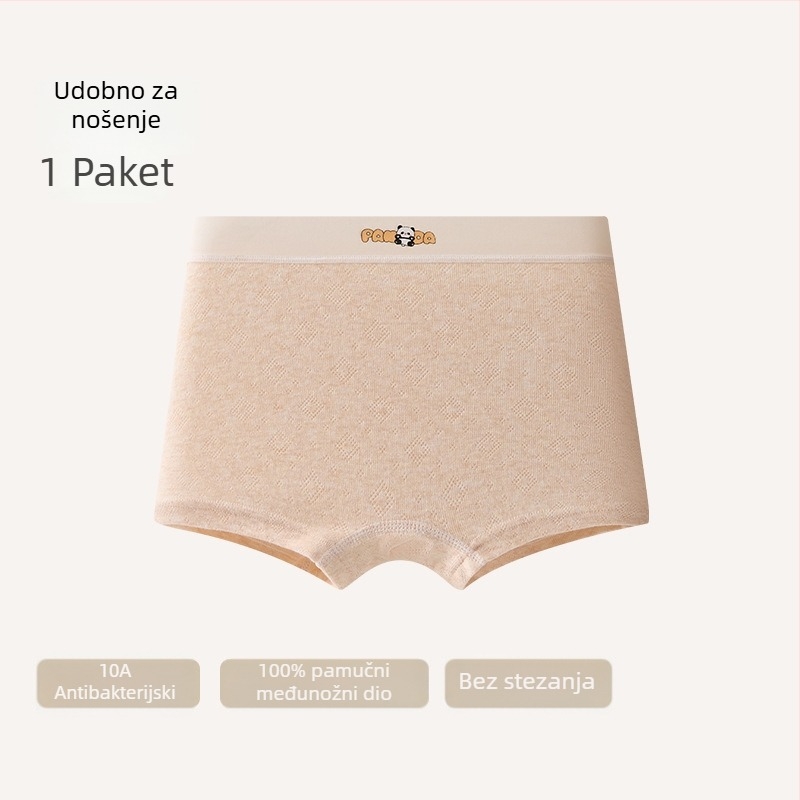Dječje gaćice od pamuka za djevojčice, 96% pamuk, Kategorija A, za djecu 8+ godina (iznad 140 cm)