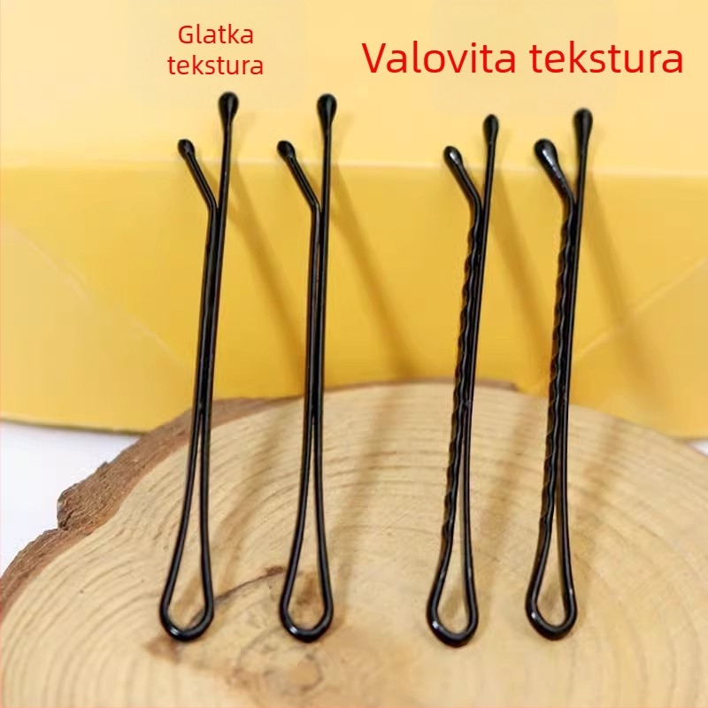 Klip za kosu s okruglom glavom (nehrđajući čelik, unisex, uredski stil, za oblikovanje)