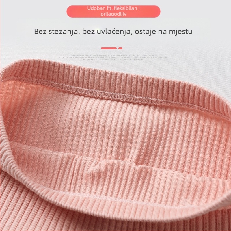 Dječje sigurnosne šorceve od pamuka za djevojčice s čipkastim završetkom – razred B, 95% pamuk, Cute Bear