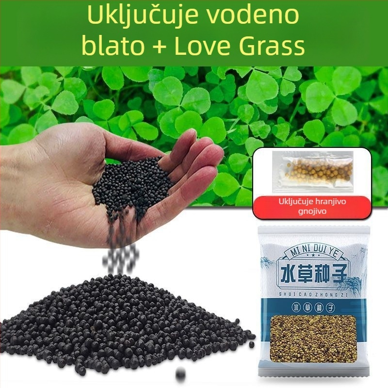 Ekološka podloga za akvarijske biljke — muljevita podloga za aquascaping, pročišćavanje vode, bez pranja