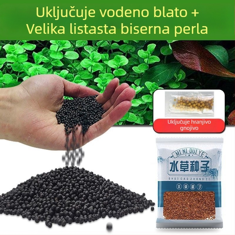 Ekološka podloga za akvarijske biljke — muljevita podloga za aquascaping, pročišćavanje vode, bez pranja