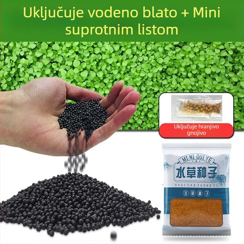 Ekološka podloga za akvarijske biljke — muljevita podloga za aquascaping, pročišćavanje vode, bez pranja