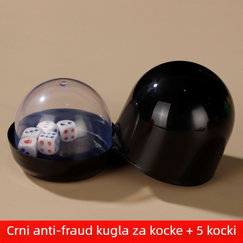 Runwei Dice Cup za barove i noćne klubove, PP materijal, mogućnost prilagodbe, pakiranje 100 kom