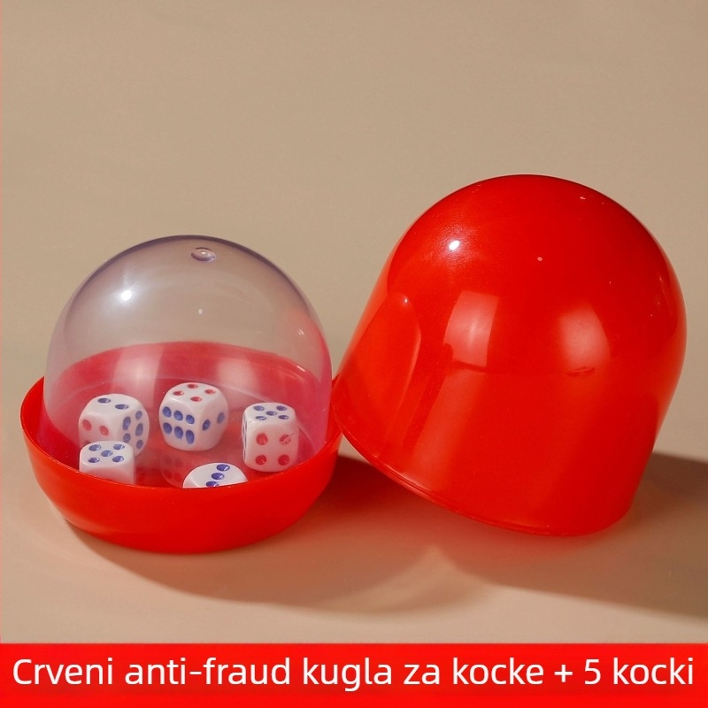 Runwei Dice Cup za barove i noćne klubove, PP materijal, mogućnost prilagodbe, pakiranje 100 kom