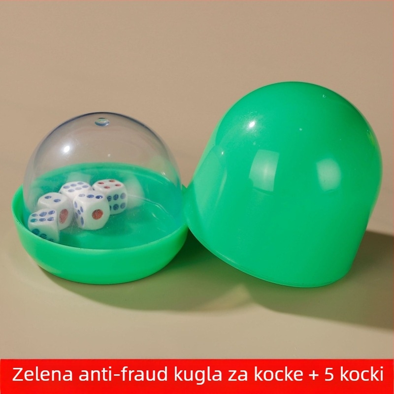 Runwei Dice Cup za barove i noćne klubove, PP materijal, mogućnost prilagodbe, pakiranje 100 kom