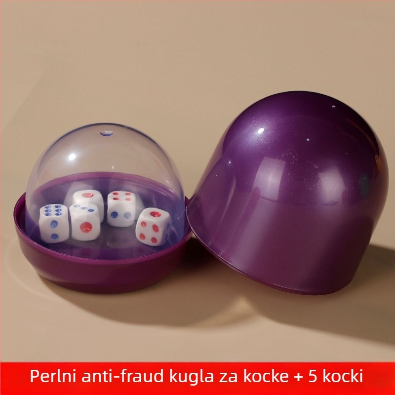 Runwei Dice Cup za barove i noćne klubove, PP materijal, mogućnost prilagodbe, pakiranje 100 kom