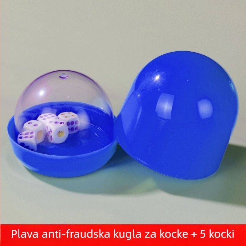 Runwei Dice Cup za barove i noćne klubove, PP materijal, mogućnost prilagodbe, pakiranje 100 kom