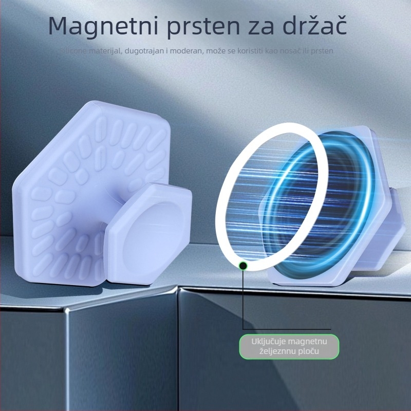 Magnetski držač za telefon na stolu, univerzalni plastični dizajn