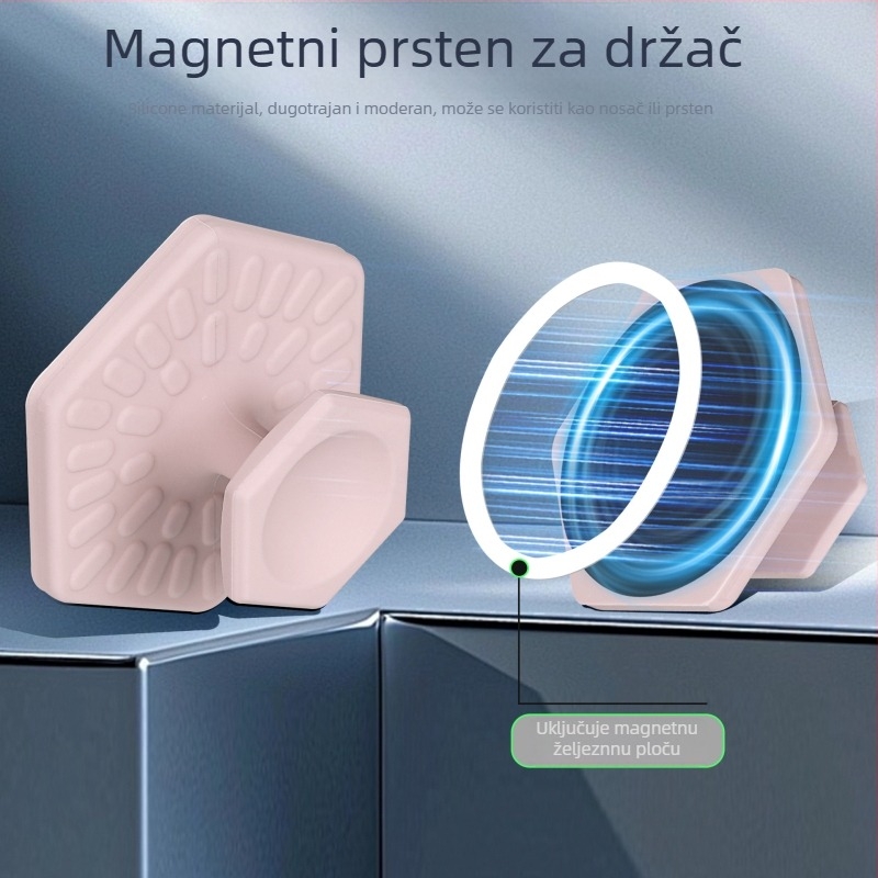 Magnetski držač za telefon na stolu, univerzalni plastični dizajn