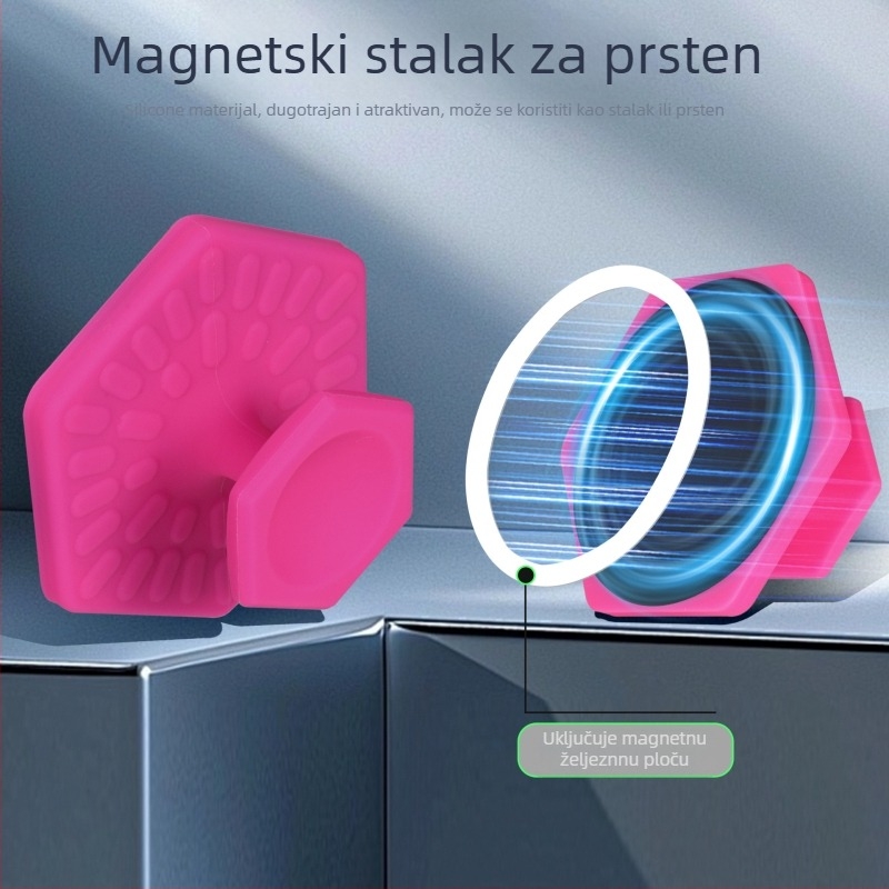 Magnetski držač za telefon na stolu, univerzalni plastični dizajn