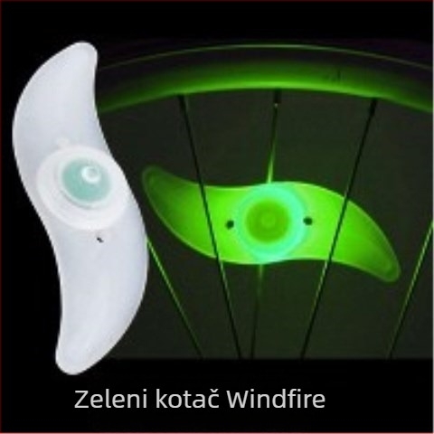 Tinejdžersko svjetlo za kotač bicikla s bljeskanjem za nočne vožnje — Amber; Bez prilagodbi; Nije uvoz; Druga tržišta