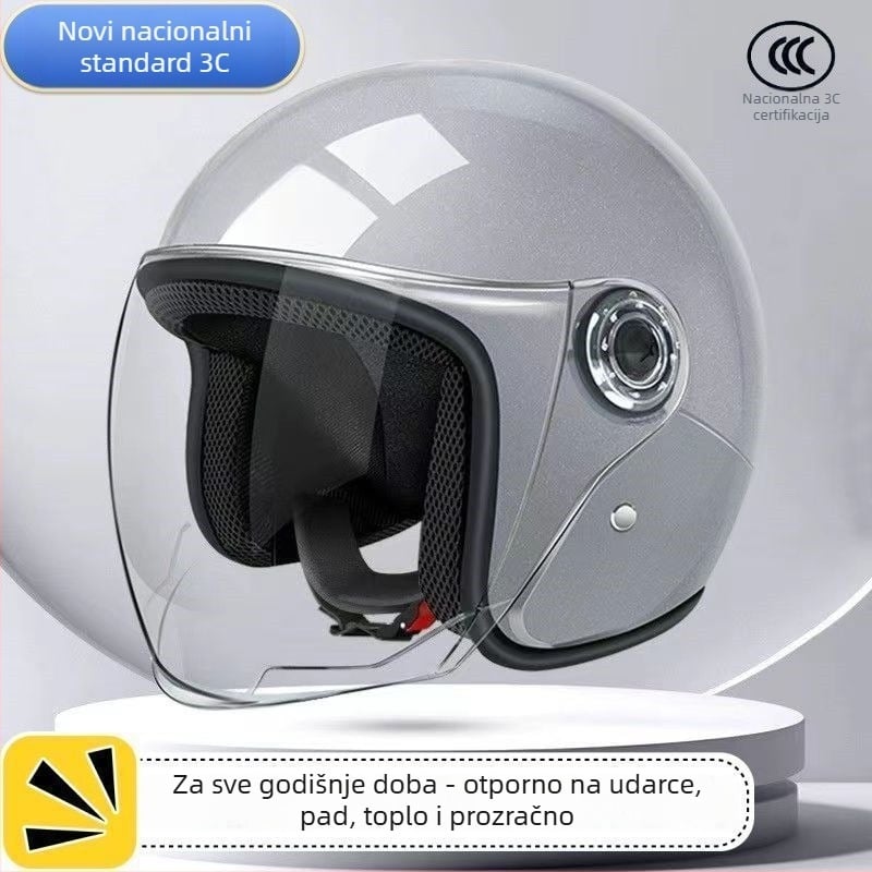 Kaciga za motocikl i električni bicikl - Unisex, četiri godišnja doba, topla s dizajnom dvostrukih ušiju; Model jwitWKMa; Prilagodba: Da; Certifikacija: TCO99; Materijal: Drugo; Univerzalno prilagođeno