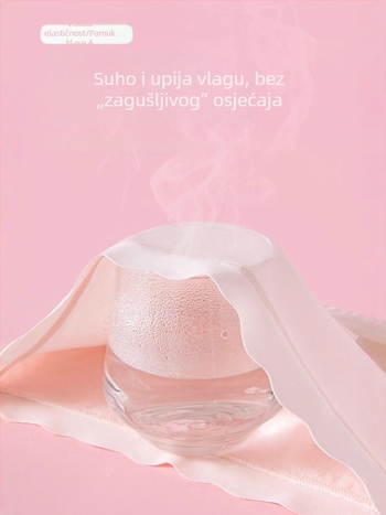Djevojčice gaćice, 90% pamuk 10% elastan, međica 100% pamuk, Kategorija A, šivanje s četiri igle i šest niti