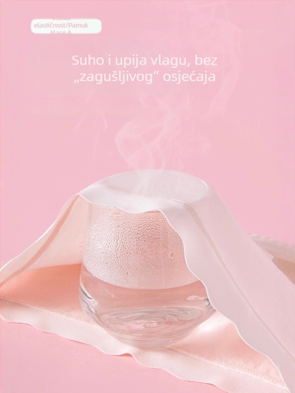 Djevojčice gaćice, 90% pamuk 10% elastan, međica 100% pamuk, Kategorija A, šivanje s četiri igle i šest niti