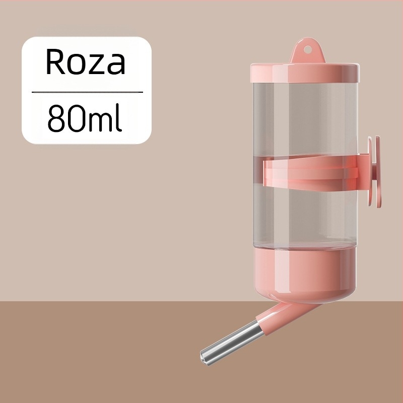 Flasa za vodu za hrčka s valjkastim mehanizmom za piće, automatska, prozirna, protiv curenja (Materijal: PP+PC+nehrđajući čelik; Porijeklo: Shandong; Značka: Chengxi; Broj proizvoda: Cloud Water Bottle)