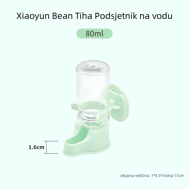 Vješivi vodeni dispenser s tihim sifonom za male kućne ljubimce (Materijal: Drugo; Podrijetlo: Drugo; Uvoz: Ne; Marka: Drugo; Kategorija: Hrana za kućne ljubimce)