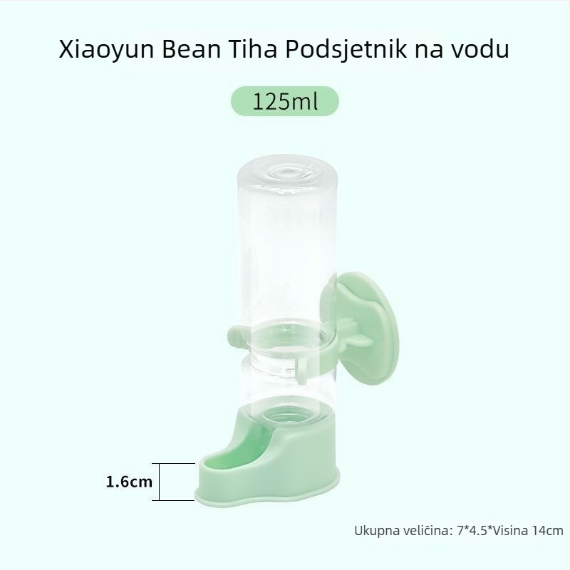 Vješivi vodeni dispenser s tihim sifonom za male kućne ljubimce (Materijal: Drugo; Podrijetlo: Drugo; Uvoz: Ne; Marka: Drugo; Kategorija: Hrana za kućne ljubimce)