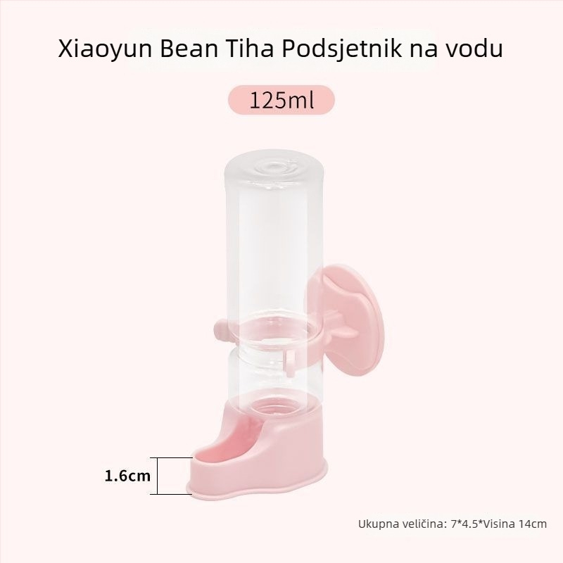 Vješivi vodeni dispenser s tihim sifonom za male kućne ljubimce (Materijal: Drugo; Podrijetlo: Drugo; Uvoz: Ne; Marka: Drugo; Kategorija: Hrana za kućne ljubimce)
