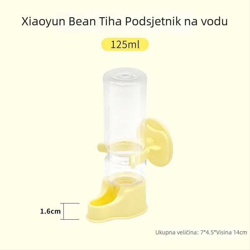 Vješivi vodeni dispenser s tihim sifonom za male kućne ljubimce (Materijal: Drugo; Podrijetlo: Drugo; Uvoz: Ne; Marka: Drugo; Kategorija: Hrana za kućne ljubimce)
