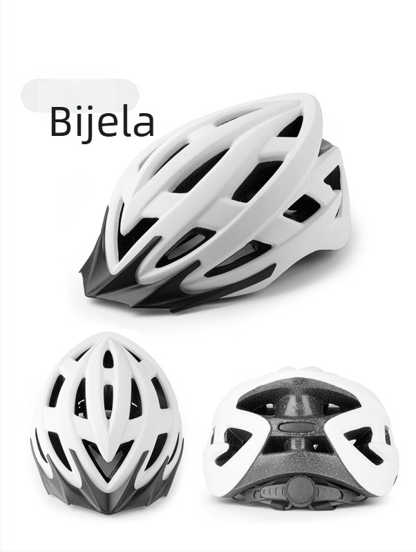 Kaciga za biciklizam, PVC+EPS, prilagodljiv logotip, unisex za odrasle, monolitni dizajn
