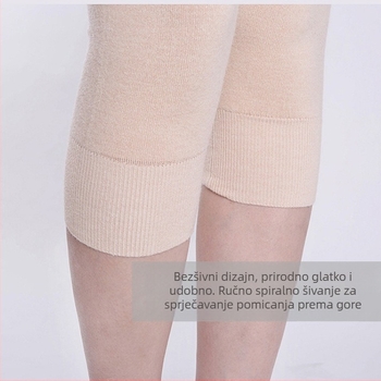 Derong, 7/8 duljina, srednja debljina, visok struk, široki kroj