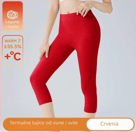 Derong, 7/8 duljina, srednja debljina, visok struk, široki kroj