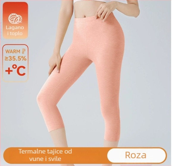 Derong, 7/8 duljina, srednja debljina, visok struk, široki kroj